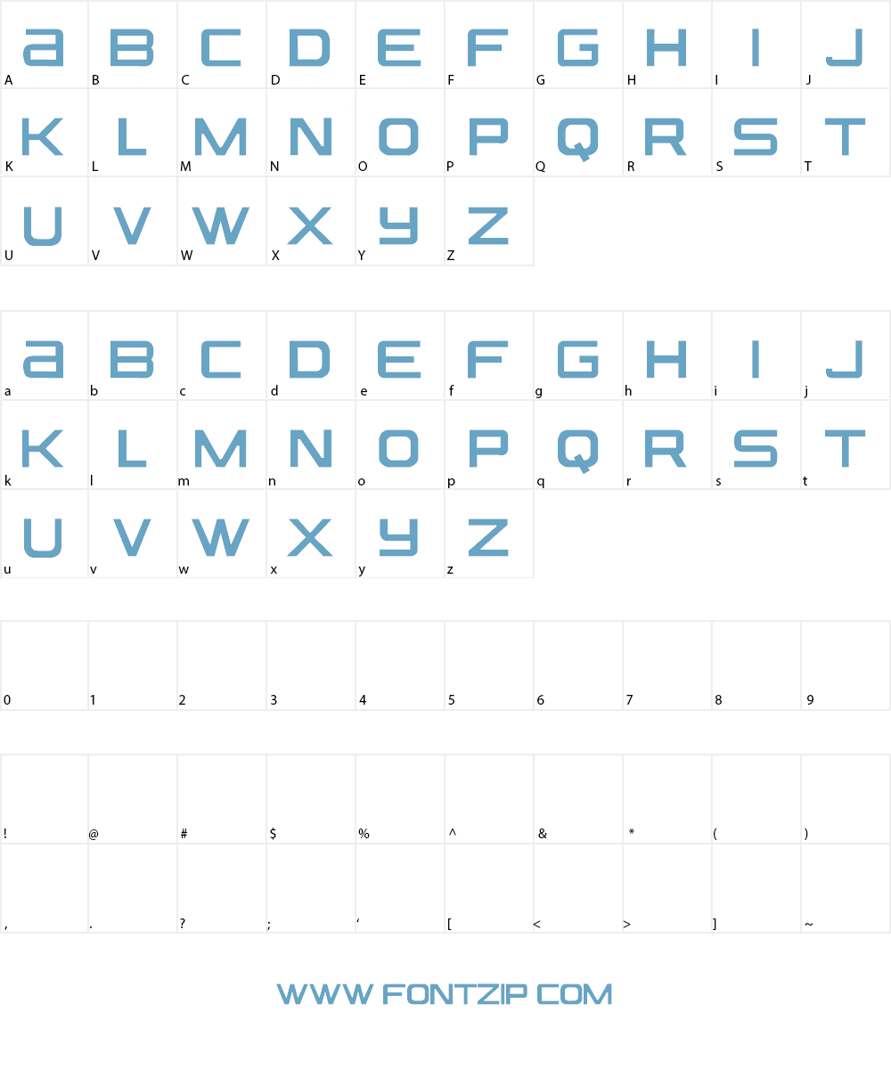 Ready Player One Font Character
